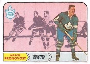 1968-69 O-Pee-Chee #125 Marcel Pronovost Front