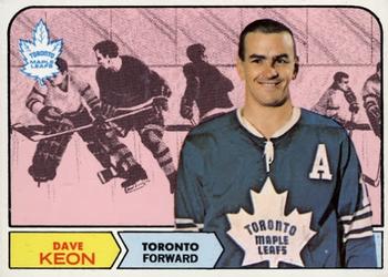 1968-69 Topps #128 Dave Keon Front