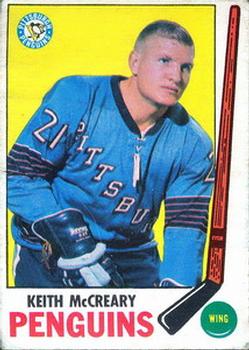 1969-70 O-Pee-Chee #114 Keith McCreary Front