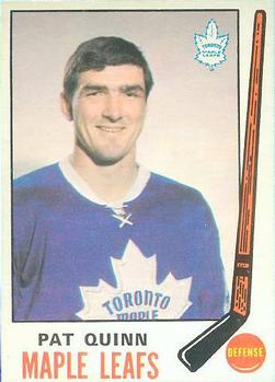 1969-70 O-Pee-Chee #186 Pat Quinn Front