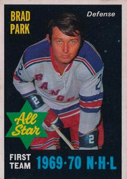 1970-71 O-Pee-Chee #239 Brad Park Front