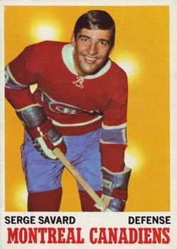 1970-71 Topps #51 Serge Savard Front