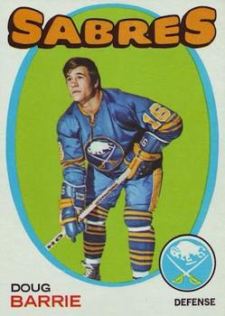 1971-72 Topps #22 Doug Barrie Front