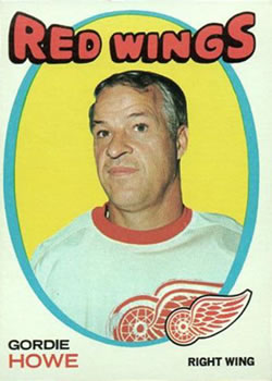 1971-72 Topps #70 Gordie Howe Front