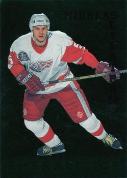 1995-96 Parkhurst International - Emerald Ice #252 Nicklas Lidstrom Front