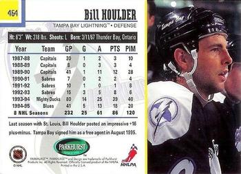 1995-96 Parkhurst International - Emerald Ice #464 Bill Houlder Back