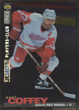 1995-96 Collector's Choice - Platinum Player's Club #18 Paul Coffey Front