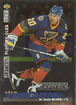 1995-96 Collector's Choice - Platinum Player's Club #229 Adam Creighton Front