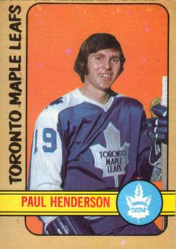 1972-73 O-Pee-Chee #126 Paul Henderson Front