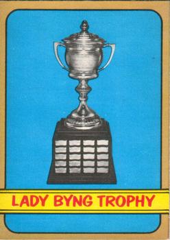 1972-73 O-Pee-Chee #168 Lady Byng Trophy Front