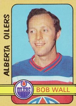 1972-73 O-Pee-Chee #323 Bob Wall Front