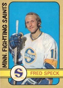 1972-73 O-Pee-Chee #331 Fred Speck Front