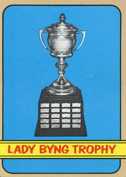 1972-73 Topps #175 Lady Byng Trophy Front