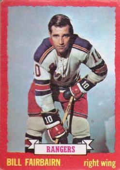 1973-74 O-Pee-Chee #41 Bill Fairbairn Front