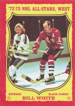 1973-74 O-Pee-Chee #78 Bill White Front