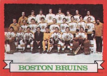 1973-74 O-Pee-Chee #93 Bruins Team Front