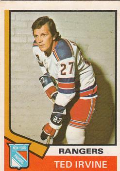 1974-75 O-Pee-Chee #264 Ted Irvine Front