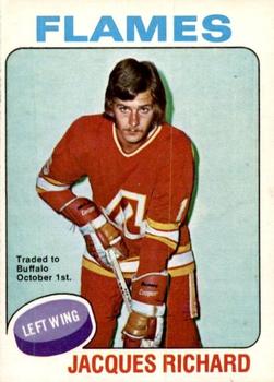 1975-76 O-Pee-Chee #117 Jacques Richard Front