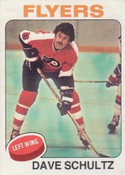 1975-76 O-Pee-Chee #147 Dave Schultz Front