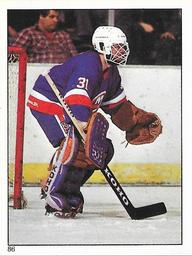 1983-84 O-Pee-Chee Stickers #86 Billy Smith  Front