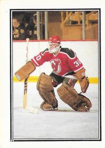 1987-88 Topps Hockey Card #58 Alain Chevrier - NJ Devils - goalie