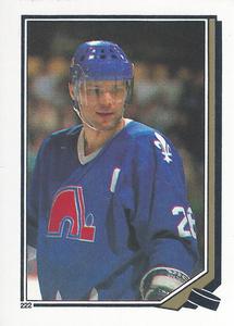 1987-88 O-Pee-Chee Stickers #222 Peter Stastny Front