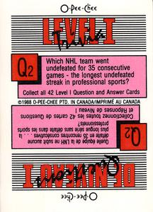 1988-89 O-Pee-Chee Stickers #174 Borje Salming Back