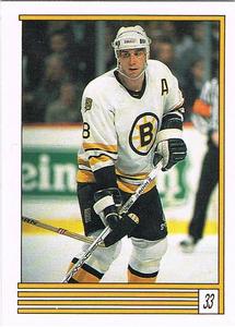 1989-90 O-Pee-Chee Stickers #33 Cam Neely Front