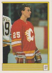 1989-90 O-Pee-Chee Stickers #101 Joe Nieuwendyk  Front