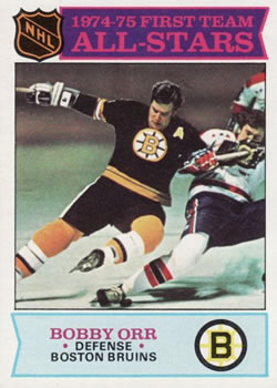 1975-76 Topps #288 Bobby Orr Front