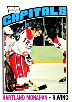 1976-77 O-Pee-Chee #203 Hartland Monahan Front