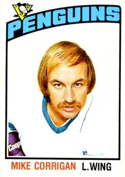 1976-77 O-Pee-Chee #268 Mike Corrigan Front