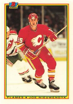 1990-91 Bowman - Collector's Edition (Tiffany) #91 Joe Nieuwendyk Front