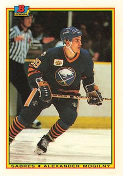 1990-91 Bowman - Collector's Edition (Tiffany) #240 Alexander Mogilny Front