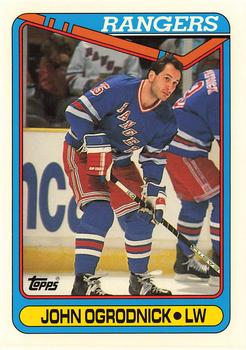 1990-91 Topps - Collector's Edition (Tiffany) #174 John Ogrodnick Front