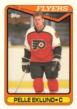 1990-91 Topps - Collector's Edition (Tiffany) #254 Pelle Eklund Front