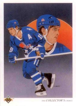 1990-91 Upper Deck French #301 Joe Sakic Front