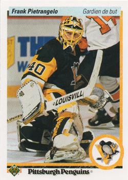 1990-91 Upper Deck French #403 Frank Pietrangelo Front