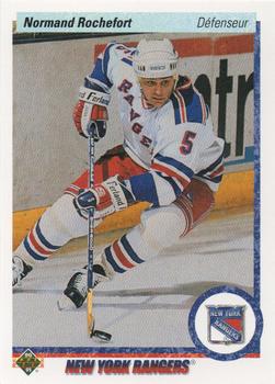 1990-91 Upper Deck French #437 Normand Rochefort Front