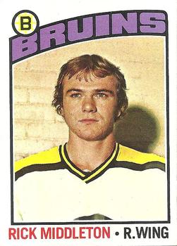 1976-77 Topps #127 Rick Middleton Front