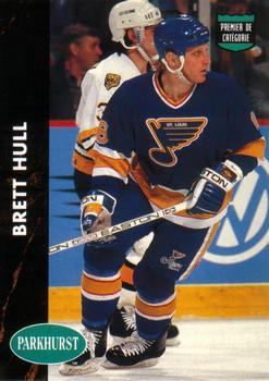 1991-92 Parkhurst French #219 Brett Hull Front