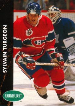 1991-92 Parkhurst French #91 Sylvain Turgeon Front