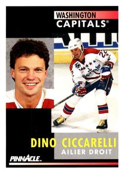 1991-92 Pinnacle French #128 Dino Ciccarelli Front