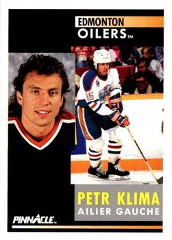 1991-92 Pinnacle French #159 Petr Klima Front