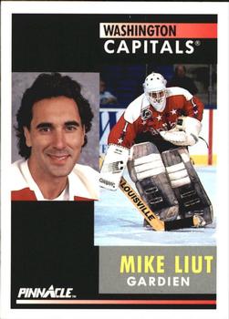 1991-92 Pinnacle French #169 Mike Liut Front