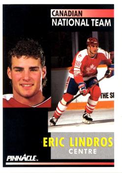 1991-92 Pinnacle French #365 Eric Lindros Front