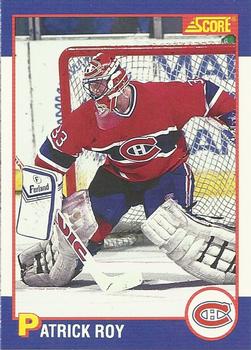 1991-92 Score Kellogg's #1 Patrick Roy Front