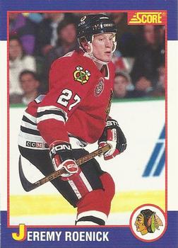 1991-92 Score Kellogg's #5 Jeremy Roenick Front