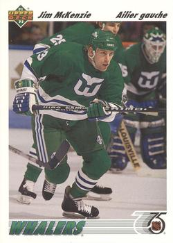 1991-92 Upper Deck French #494 Jim McKenzie Front