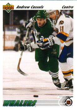 1991-92 Upper Deck French #551 Andrew Cassels Front